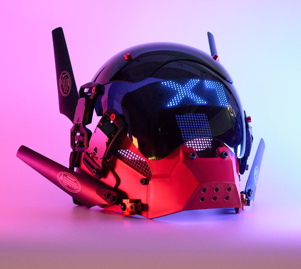 TOKYO-ROBOTICS Cyberpunk Helmet