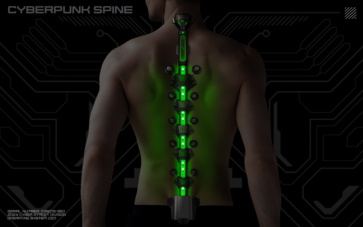 Cyberpunk Spine