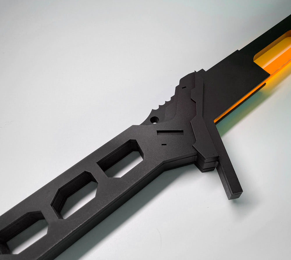 Cyberpunk Thermal Katana