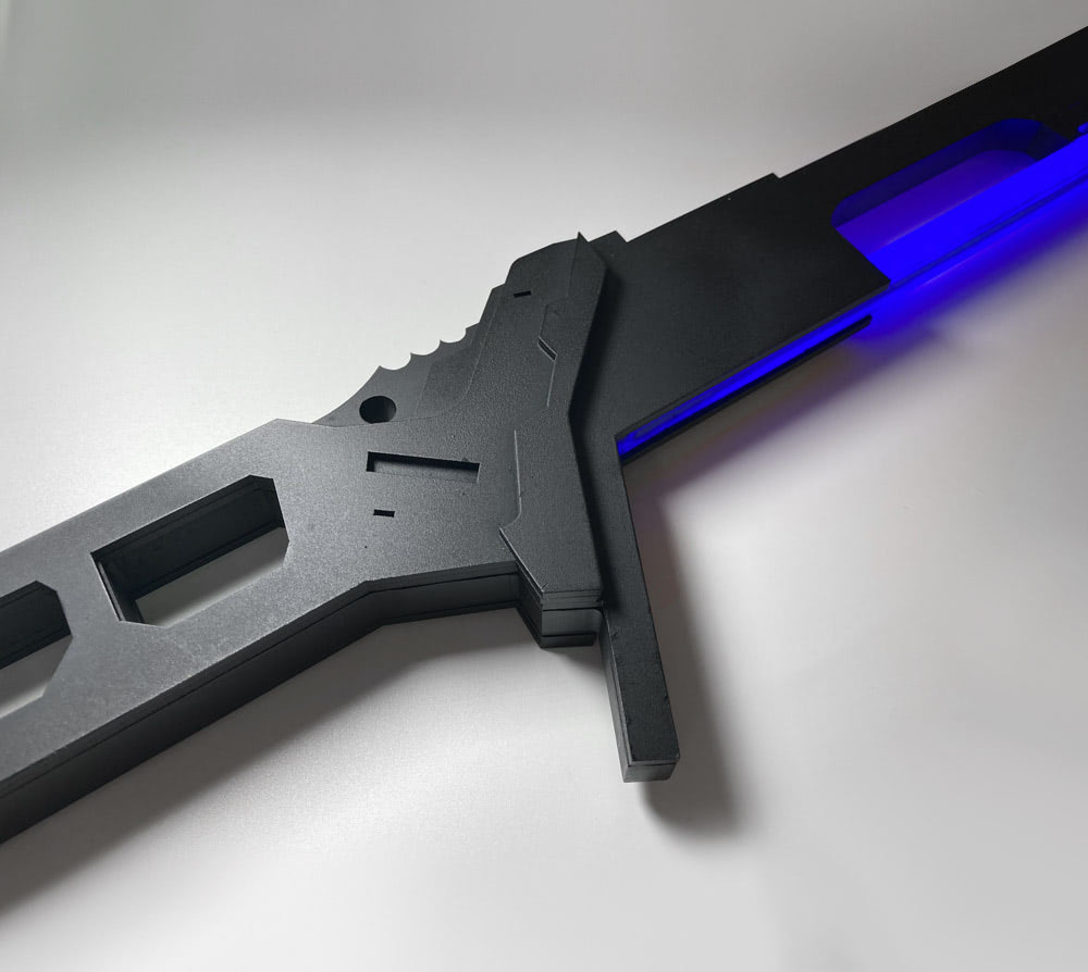 Cyberpunk Thermal Katana