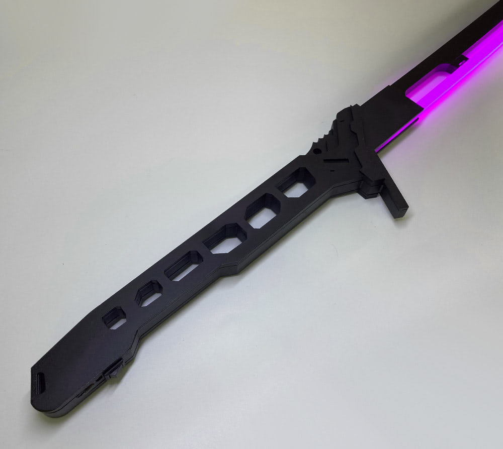 Cyberpunk Thermal Katana