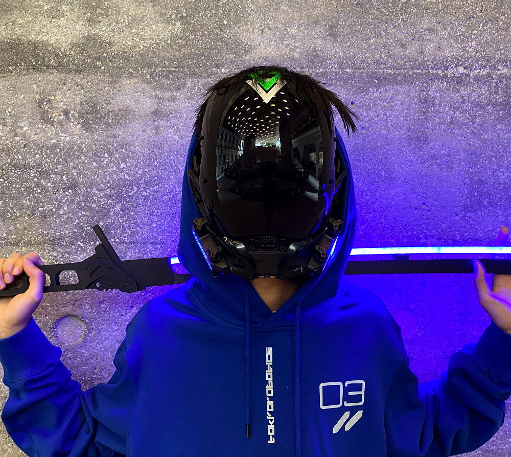 Cyberpunk Thermal Katana