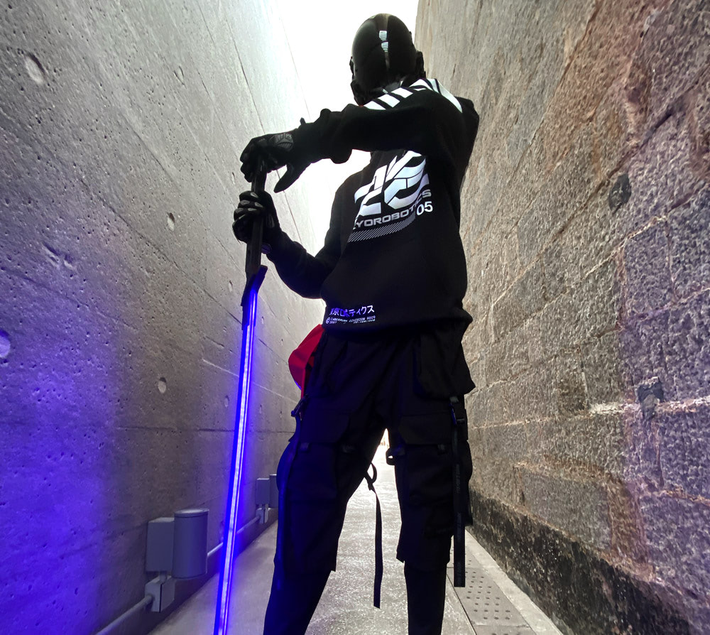 Cyberpunk Thermal Katana