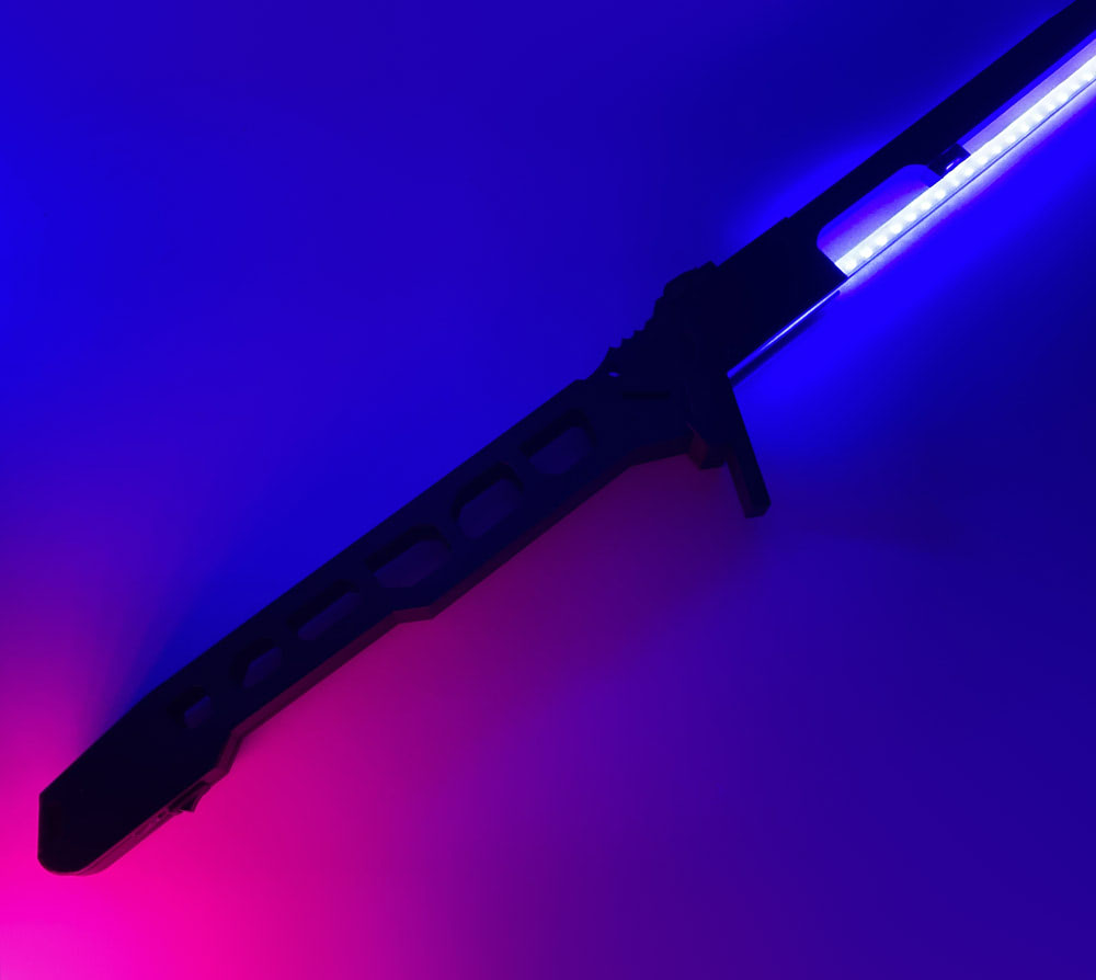 Cyberpunk Thermal Katana