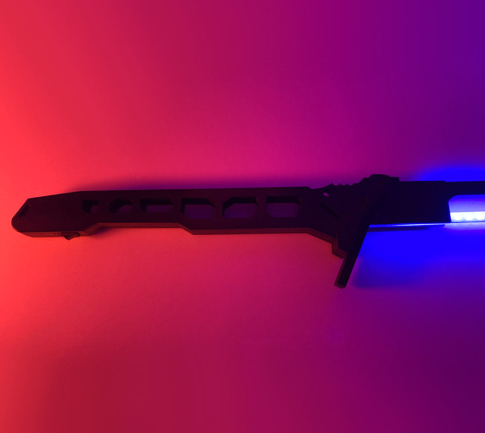 Cyberpunk Thermal Katana